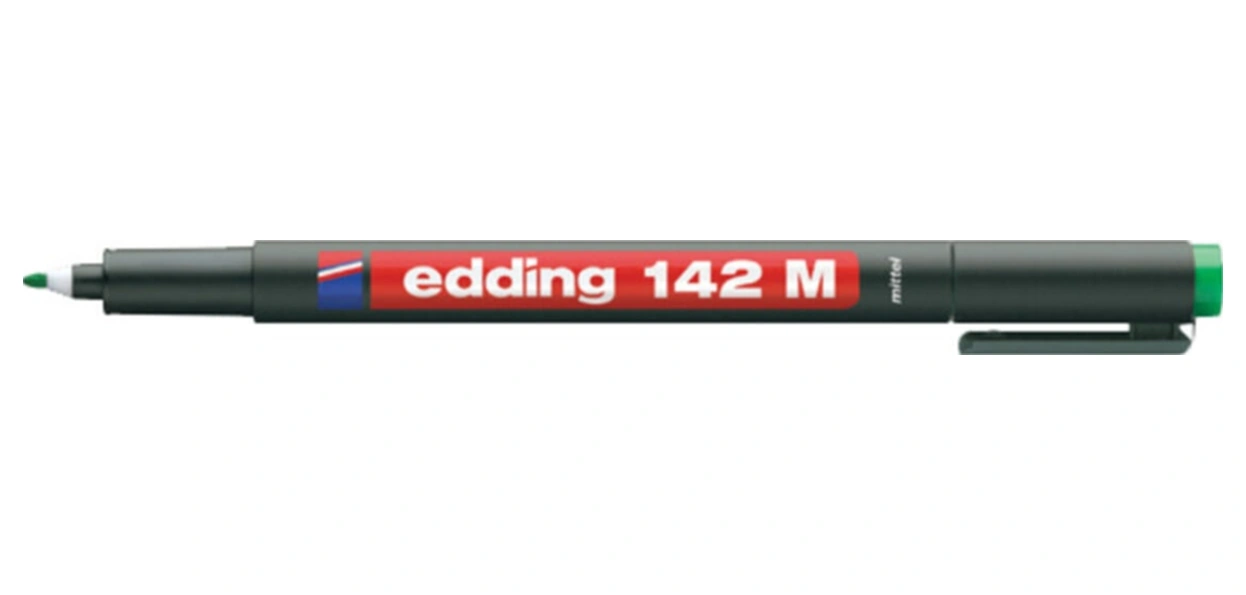 Asetat Kalemi Permanent M Seri 1 Mm Yeşil 142 M No Color