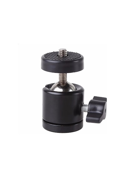 Tripod Ve Dslr Mount Adaptörü 360 Derece Döner Mini Hot Shoe 1/4
