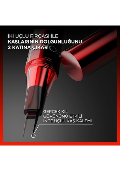 L'Oréal Paris Infaillible Faux Brow Ultra İnce Uçlu Kaş Kalemi Dark Brunette