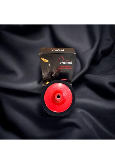 Mabel Aplikatörlü Polisaj Süngeri Siyah 150mm Z91560