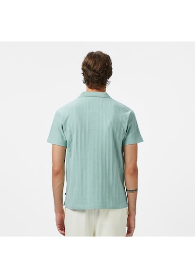 Nautica Erkek Yeşil Classic Fit Polo Yaka T-shirt Düz K55560t Yeşil