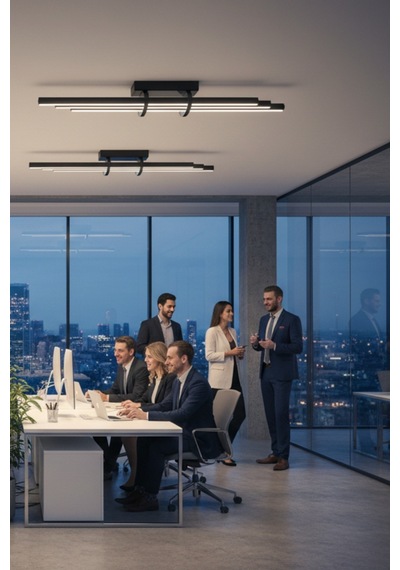 Cosmo Bronz Led Tavan Avize Kumandalı Dim Edilebilir Aşağı Işık Beyaz Işık