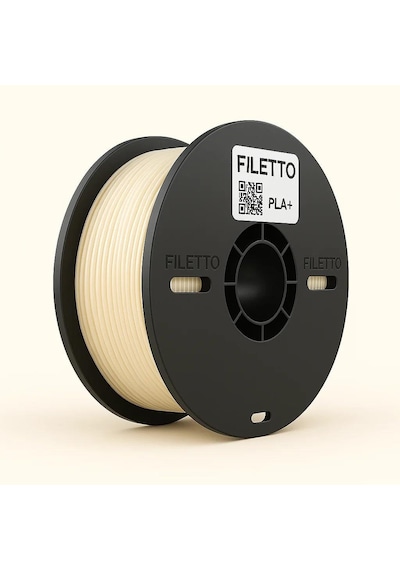 Filetto Pla+ Filament 1.75mm 1 Kg - İnci Beyazı