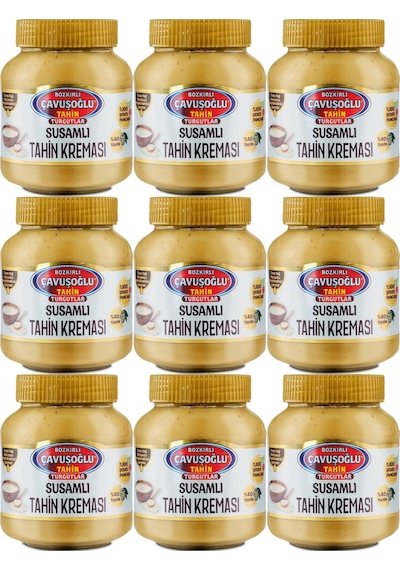 Çavuşoğlu Susamlı Tahin Kreması 330 Gr X 9 Adet