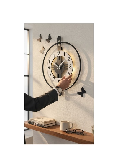 Pey Aksesuar Metal -çelik Gövde -ideal Boy 40x50cm - Metal Ledli Duvar Dekor ...... Mobilya Sarı