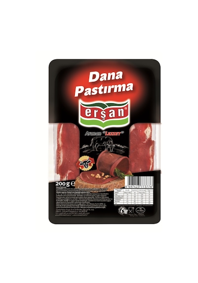 Erşan Yemeklik Pastırma 200 G
