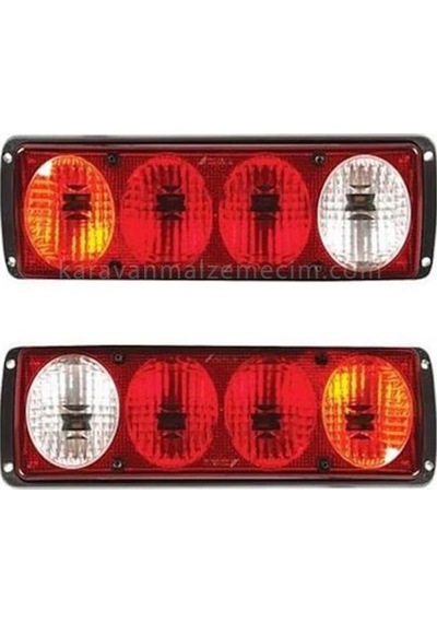 Karavan Stop Lambası Ampüllü Universal Tip 12v - 2'li Set-559