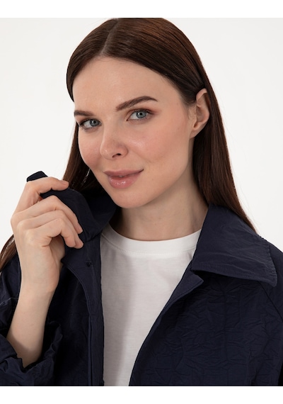 Pierre Cardin Kadın Lacivert Trençkot 50300874-vr033 Lacivert