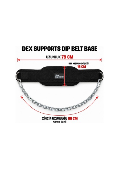 Dip Belt Base Zincirli Ağırlık Kemeri