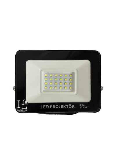 12-24 Volt 30 Watt Tablet Projektör Beyaz SMD Led Projektör
