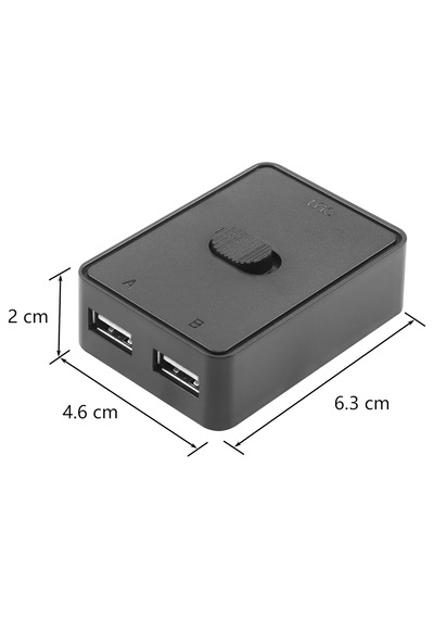 4559 2 Port Usb 2.0 To Kvm Switch Çoklu Pc Kasa Çoklayıcı Hub Ana
