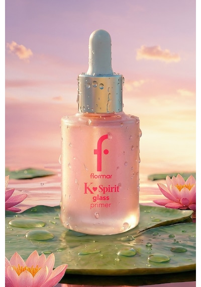 Flormar K-spirit Glass Primer Besleyici Ve Pürüzsüzleştirici Etkili Işıltılı Makyaj Bazı