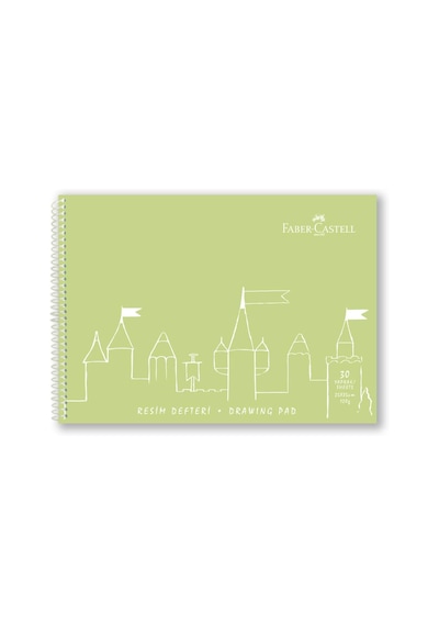 Faber-Castell PP Kapak Resim Defteri 25x35cm 30 Yaprak