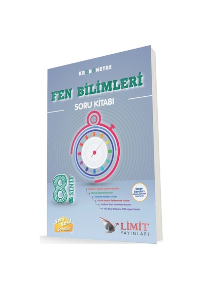 8.Sınıf Fen Bilimleri Soru Bankası -  Limit Yayınları