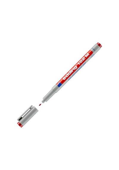 Eddıng E-152M Kırmızı Asetat Kalemi
