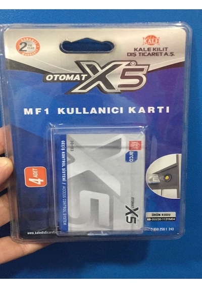 Otomat X5 Mf 1 Kullanıcı Kartı