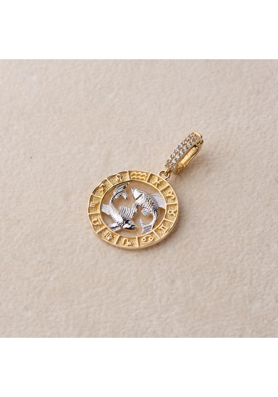 Balık Burç Altın Charm 2,93 Gr-6483