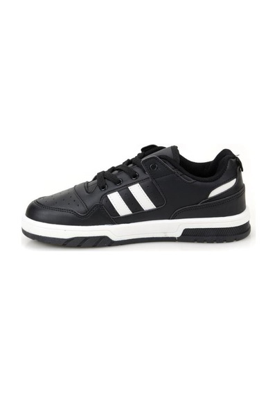 Papuçcity Cool Foor Pu Unisex Günlük Spor Ayakkabı SİYAH-BEYAZ