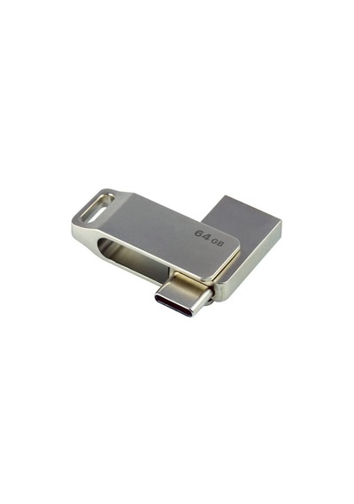 Mettzchrom 64gb Otg Flaş Flash Disk Bellek Usb Ve Type-c Uyumlu