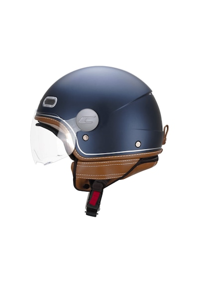 Cgm 191v Pix Vintage Blu Argento Satinato Sagomata Açık Kask Mavi