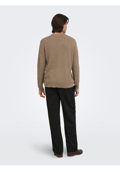 Jack & Jones Only&sons Erkek Rahat Kesim Pantolon 22038975 Siyah