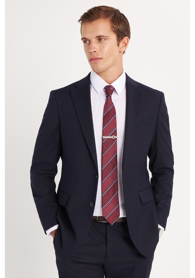 Tudors Erkek Slim Fit Mono Yaka Likralı Esnek Kumaş Lacivert Takım Elbise-33905 Lacivert Tudors Erkek Slim Fit Mono Yaka Likralı Esnek Kumaş Lacivert Takım Elbise-33905 Lacivert