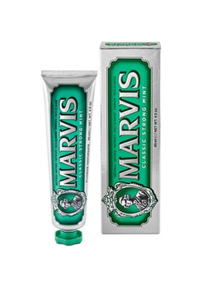 Marvis Classic Strong Mint Diş Macunu Ferahlatıcı Etki 85 Ml 3 Adet Nane Aromalı