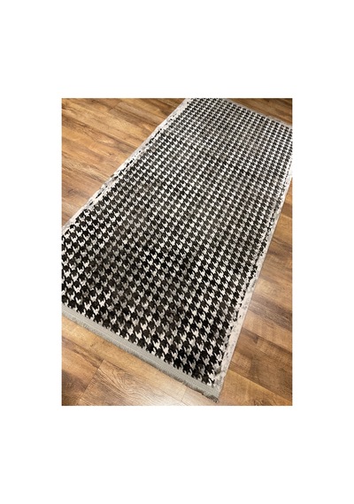 Quadro 3702 100x200 Antrasit Halı Gri
