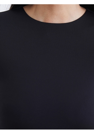 Lcw Vision Siyah Bisiklet Yaka Kadın Bodysuit