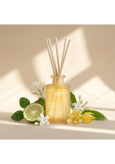 Tr Wellbeing Dreamy 190 Ml, Rattan Çubuklu Ortam Kokusu Bergamot, Yasemin Ve Sandal Ağacı İle Rüya Gibi Bir Atmo