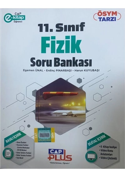 Çap Yayınları  11.Sınıf Anadolu Lisesi Fizik Soru Bankası
