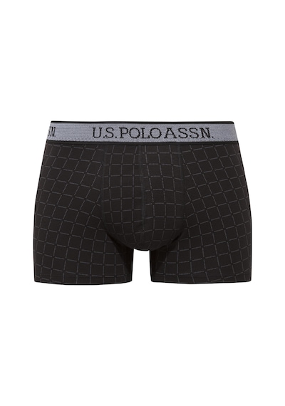 U.s. Polo Assn. Erkek Siyah - Antrasit - Baskılı 3 Lü Boxer Siyah - Antrasit - Baskılı U.s. Polo Assn. Erkek Siyah - Antrasit - Baskılı 3 Lü Boxer Siyah - Antrasit - Baskılı