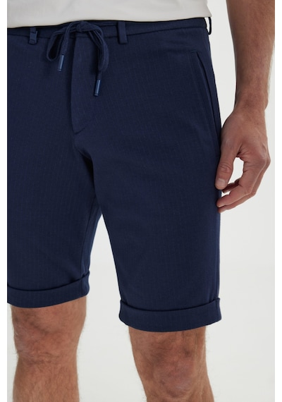AC&Co / Altınyıldız Classics Erkek Lacı Pamuklu Slim Fit Dar Kesim Beli Bağlamalı Yan Cepli Çizgili Şort Lacı Lacivert AC&Co / Altınyıldız Classics Erkek Lacı Pamuklu Slim Fit Dar Kesim Beli Bağlamalı Yan Cepli Çizgili Şort Lacı Lacivert