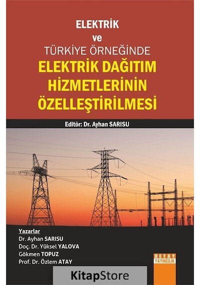 Elektrik ve Türkiye Örneğinde Elektrik Dağıtım Hizmetlerinin Özelleştirilmesi - Detay Yayıncılık