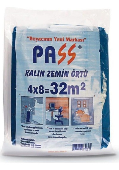 Koruyucu Kalın Zemin Örtüsü 4x8 Mt