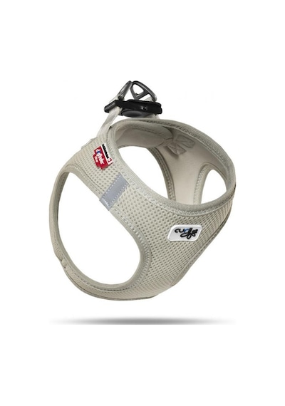 Curli Vest Air-Mesh Köpek Göğüs Tasması Gri Xxxsmall 26-30 Cm Gri