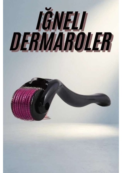 Titanyum Uçlu Derma Roller 540 İğneli 1 Mm Cilt Bakım Aleti