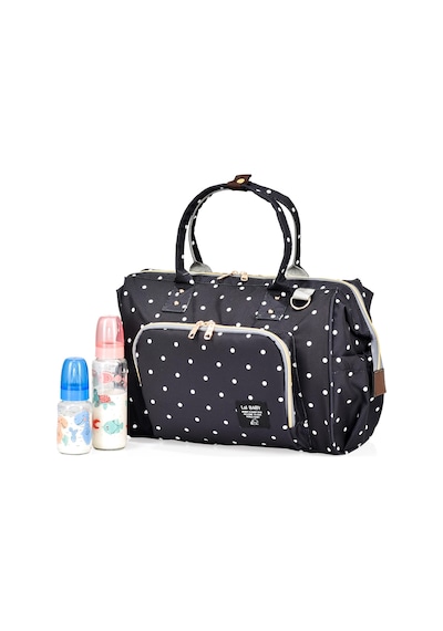 Lal Baby Baggage Bag Puantiye Omuz Askılı Anne Bebek Bakım Çantası Çok Renkli