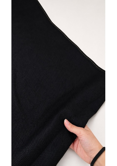 Favora Siyah Nakışlık Etamin Kumaşı 1 Metre