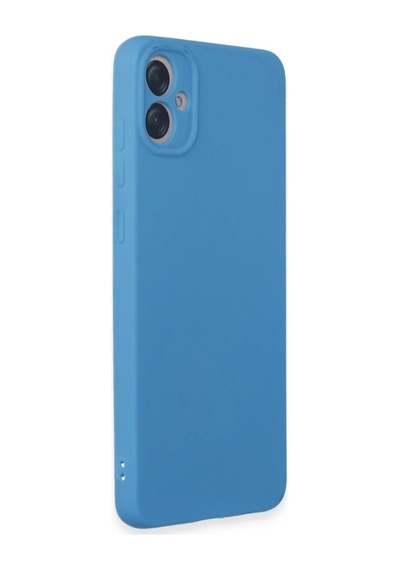 Samsung Galaxy A05 Kılıf First Silikon - Mavi 0.2M-Çok Renkli