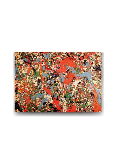 Jackson Pollock - Convergence Tablosu - 140x100cm