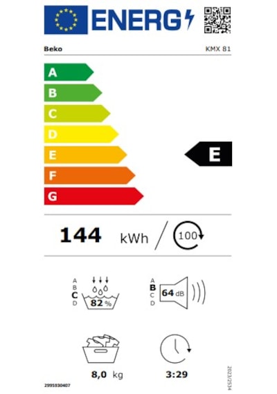 Beko KMX 81 8 KG Isı Pompalı Çamaşır Kurutma Makinesi