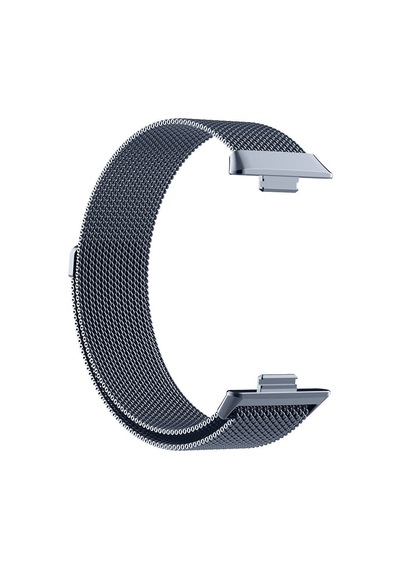 Zore Huawei Watch Fit 3 Krd-01 Metal Kordon-gri