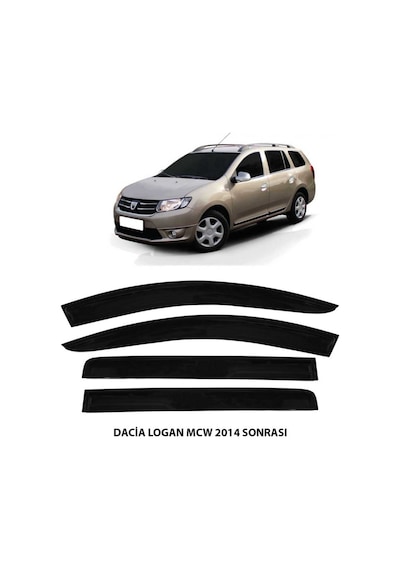 Cam Rüzgarlığı Dacia Logan Mcv 2014 Sonrası 4lü