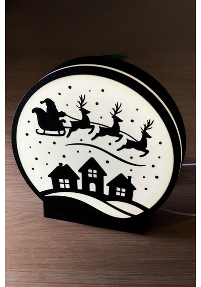 Yılbaşı Noel Tasarımlı Dekoratif Aydınlatma 603-1