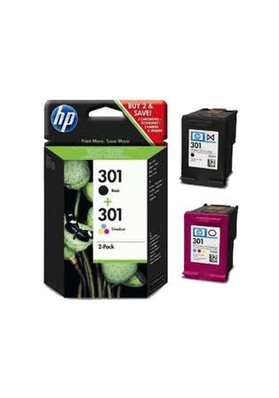 Hp Ch561E Ch562E 2.Lı Paket J3M81A No301 Kartuş