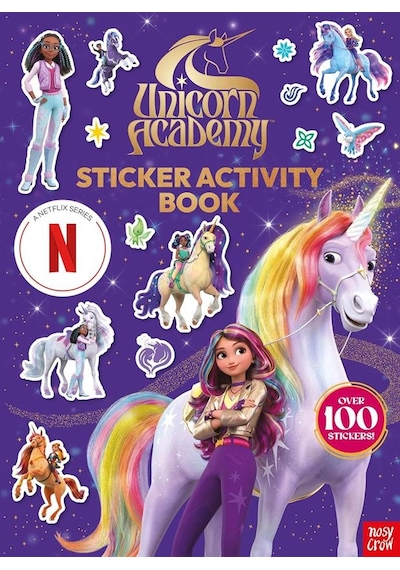 Unicorn Academy: Sticker Activity Book With Over 100 Magical Stickers Ciltli Nosy Crow