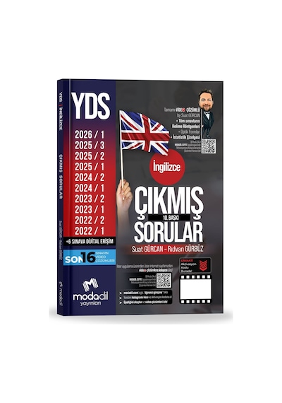 Yds Ingilizce Çıkmış Sorular - Suat Gürcan, Rıdvan Gürbüz Yayınları