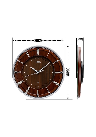 Seiko Ahs558a Duvar Saati Siyah