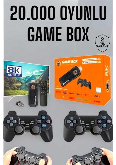 Northcity 8k Premium Oyunlu Gamebox Tv Uyumlu - 20.000 Oyunlu Tv Kutusu